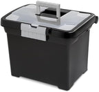 Sterilite Portable File Box with Latching Lids for Home and Office, 8-Pack - Image 4