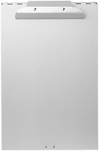Amazon Basics Metal Clipboard with 2 Storage Compartments, Letter Size, 250 Sheet Capacity, Office Supplies with Self-Closing Latch, Silver, 10-Pack - Image 3