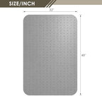 Azadx Heavy Duty Office Chair Mat for Carpet 32" x 48" Hard Material - Image 3