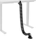 VIVO Black Clamp-on Desk Vertebrae Cable Management Kit, DESK-AC01P-B by VIVO