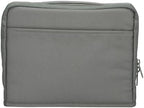 KOKUYO Pencil Case Pouch, Haco-Biz Standing Pen Pouch Bag, Foldable Stand up Pencil Holder Organizer, Large Capacity Portable Pencil Box for Office Supplies, Gray - Image 4