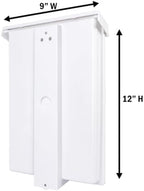SOURCE ONE 8.5” x 11” Outdoor Realtor Style Brochure Holder with Lid – White – UV Resistant (Pack of 3) - Image 4