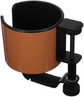2 in 1 Desk Side Cup Holder with Rotating Hook for Office by balacoo