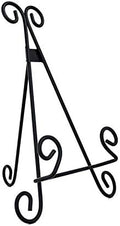 Cookbook Stand Book Holder Deluxe Book Holders for Reading Hands Free Heavy Duty Metal Recipe Book Holder Stable Book Display Stand Non-Scratch Feet Elegant Design by maypes