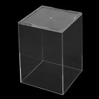 21 Pack Clear Square Acrylic Pen Holder, Square Makeup Brush Holder, Desktop Pencil Cup for Toothbrush, Straw, Makeup Brush, Office School Home Supplies - Image 5