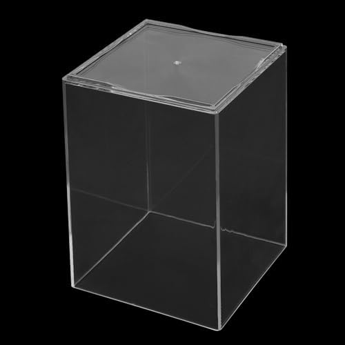 21 Pack Clear Square Acrylic Pen Holder, Square Makeup Brush Holder, Desktop Pencil Cup for Toothbrush, Straw, Makeup Brush, Office School Home Supplies - Image 5