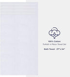 American Soft Linen 100% Cotton Luxury Turkish Towels, 4 PC Bath Towel Set - Image 4