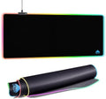 Cacoy 48"x20" RGB XXL Large Gaming Mouse Pad, LED Lighting Mouse Mat, Black by Cacoy