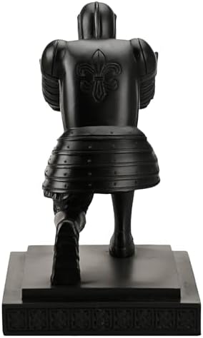 Knight Pen Holder Desk Organizers and Accessories as Gift Black - Image 6