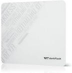 darkFlash Glass Mouse Pad 11.8×10.2 Inch, Ultra-Smooth Tempered Surface, Precision Tracking, Anti-Slip Rubber Base, Durable Etched Finish, Ideal for Gaming & Work(DMP300) by darkFlash