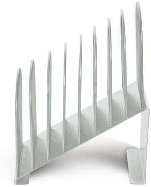 Safco Onyx 8-Tiered Desk Organizer, Vertical File Organizer for Home, Office, Classroom & More, Steel Mesh Construction, Silver - Image 4