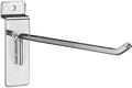 FactorDuty Slatwall Hooks 50PC 4 inch Extra Heavy Duty 25lb Capacity Pegboard Gridwall Display Hook for Retail Silver by FactorDuty