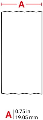 Brady Authentic (M21-750-430) Harsh Environment Polyester Label for Lab, Asset Tracking and Datacom Labeling, Black on Clear- For M210, M210-LAB, M211, BMP21-PLUS and BMP21-LAB Printers, .75" W 21' L - Image 3
