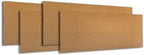 Manton Cork 12" x 36" x 1/4" Thick Cork Sheets (4-Pack), 100% Natural and Sustainable Cork Bulletin Boards. Perfect for Home, School, and Office by MantonCork