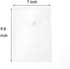 7x9 Clear Plastic Envelopes Cutting Dies Stencil Holder 40 Pack - Image 2