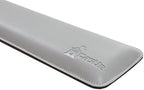Bailey Full Size by Castle - Leather Ergonomic Computer Wrist Rest Pad for Keyboards with Around 104 Keys - Firm Keyboard Wrist Support for Typists, Gaming, and Heavy Office Use (Stone, Full Size) - Image 4