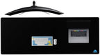 Cacoy 63" x 24" Giant Mouse Pad, Oversized Gaming Computer Mouse Mat, Black by Cacoy