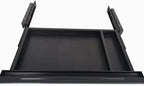 Under Desk Mounted Sliding Drawer to pull out, Attachable Desk Pencil Drawer Ball-Bearing Slides (Black) - Image 4