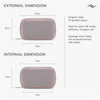 Peak Design Tech Pouch, Ocean, Electronics Organizer for Travel or Everyday Carry, Origami-Style Storage, Cable Pass-Through, Weatherproof Recycled Nylon, Gear Carry Bag for Men and Women - Image 6