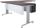 OBEX Table Mounted Modesty Panel Acrylic Desk Privacy Panel & Barrier for Office Cubicle, 24" x 72", Frosted by OBEX