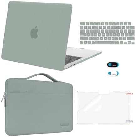 MOSISO Compatible with MacBook Air 13 inch Case M5 2026 M4 M3 M2 2025-2022 by MOSISO