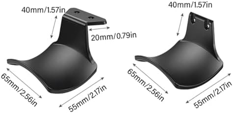 Desk Hook 8/16pcs Wall-Mount/Under-Desk Headphone Stand - Space-Saving Hanger(White Z Style,16pcs) - Image 7