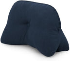 Triangle Lumbar Support Pillow – Corduroy, Washable (Blue) by SCNUT