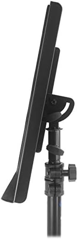 Rockville RLS68 Adjustable DJ Laptop, Tablet Tripod Stand with Dual Trays - Image 5