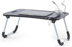 Nestl Laptop Lap Desk, Bed Tray with USB Port Laptop Stand for Bed 24"x16" by Nestl