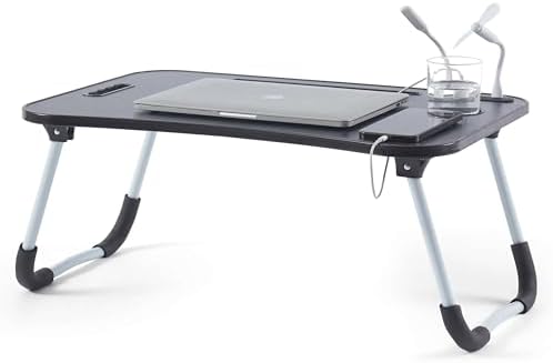 Nestl Laptop Lap Desk, Bed Tray with USB Port Laptop Stand for Bed 24"x16" by Nestl