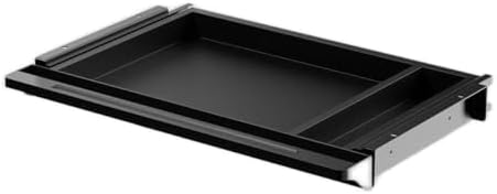 Under Desk Mounted Sliding Drawer to pull out, Attachable Desk Pencil Drawer Ball-Bearing Slides (Black) - Image 3