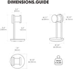 Fenge Headphone Stand for Desk, Headset Stand with Storage Base - Image 5