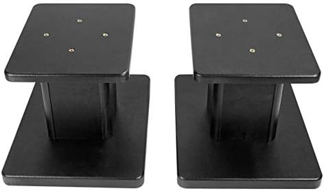 Rockville RHT8G Pair 8" Green Desktop Speaker/Studio Monitor Stands - Image 2