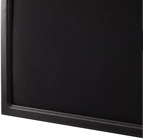 SOFE Framed Bulletin Board Black, 18 × 24 Inches Push Pin Boards for Walls - Image 4