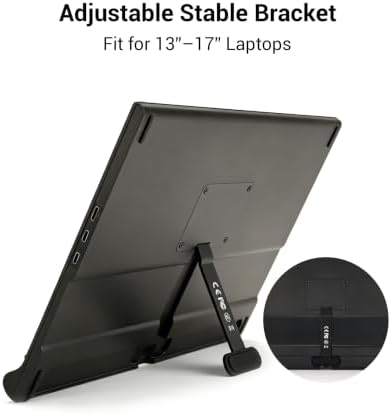 Portable Monitor 15.6" for Laptop, 1080P FHD IPS Travel Screen Display - Image 5