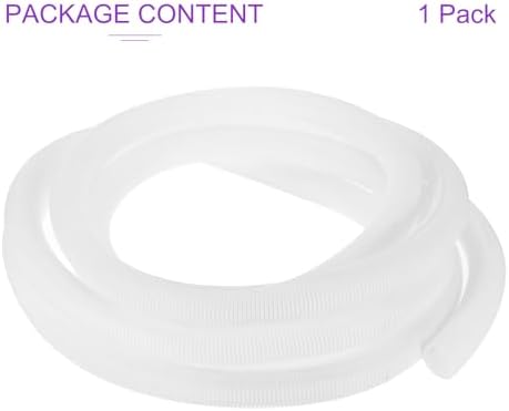 DMiotech 25ft Wire Loom Split Tubing 1 1/2 Inch(38 mm) ID White - Image 5