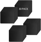 30 Pack Black Mouse pad Bulk with Stitched Edge,10.2x8.3inches 3mm Thickness Premium Textured Non-Slip Rubber Base Washable for Office and Home Use by Anpuimult