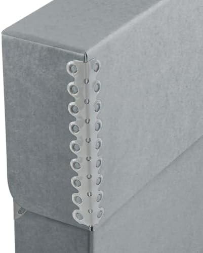 Lineco Archival Document Storage Box, Gray, 15.5" x 10.5" x 2.5" - Image 4