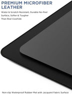 25W Wireless Fast Charging Mouse Pad with Foldable Phone Holder, 2nd Gen 3-in-1 Wireless Charging Desk Mat 35.4" x 15.7" Large Waterproof Desk Pad for Office, Gaming & Home - Image 6