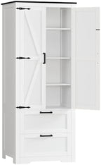 TEENFON Storage Cabinet with Doors & Adjustable Shelf by TEENFON