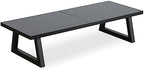 TEAMIX 24 inch Monitor Riser for Desk, Wood & Steel Computer/TV Stand Black by TEAMIX