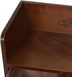 Desktop Organizer with 3 Drawers Vintage Supplies Organizer Tabletop Drawers for Desk Brown 15.16 * 5.71 * 7.28in - Image 5