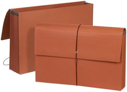 Blue Summit Supplies 10 Expanding Accordion File Wallets, Legal Size by BlueSummitSupplies