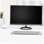 Gadpiparty Clear Acrylic Keyboard Cover Protector Full Size Keyboard Cover for Home Office 18.70 X 6.10 X 1.96 in Dust Water and Spill Protection Easy to Clean 1 Pack - Image 6