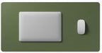 Jotsome Leather Desk Pad Mat, Non-Slip Desk Blotter Pad (Green, 34" X 17") - Image 2