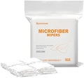 Microfiber Cloths 4"x4"(400 Pcs,200GSM) by Synvicovan