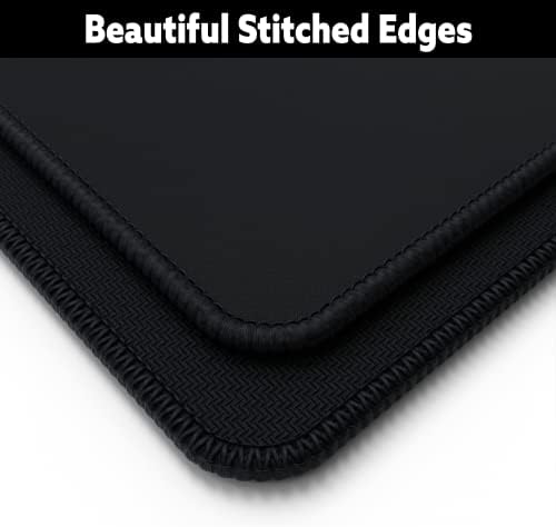Gamer Boss - Gaming Mouse Pad - 72 x 36 Inches - 4mm Thick with Stitched Edges, Non-Slip Rubber Base, Premium Cloth Mousepad, Desk Mat for Laptop, Keyboard, Computer & PC (Mammoth, Black) - Image 6