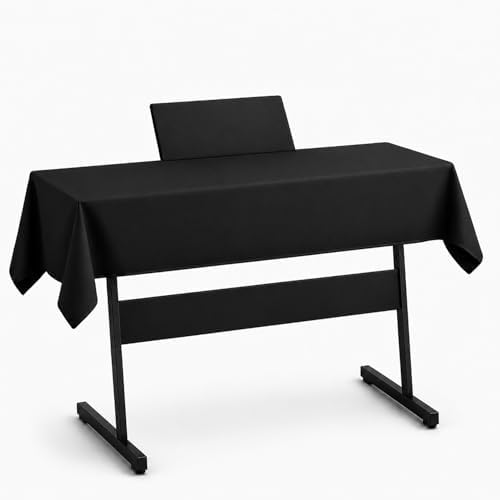 Piano Keyboard Cover with Integrated Music Stand Dust Protector, Thick Faux Leather Digital Piano Dust Cover for 88/76/61 Keyboards, Waterproof, Dustproof & Pet Hair Resistant– Easy Clean by Uieleir