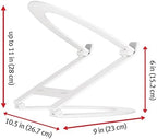 Twelve South Curve Flex | Ergonomic Height & Angle Adjustable Aluminum Laptop/MacBook Stand/Riser, fits 10"-17" - Image 2