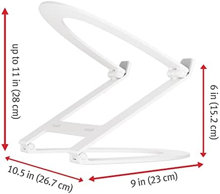 Twelve South Curve Flex | Ergonomic Height & Angle Adjustable Aluminum Laptop/MacBook Stand/Riser, fits 10"-17" - Image 2